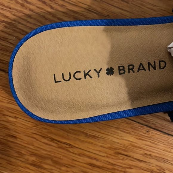 Lucky Brand • Baoss mule • BNIB • size 8 • blue - Picture 3 of 10